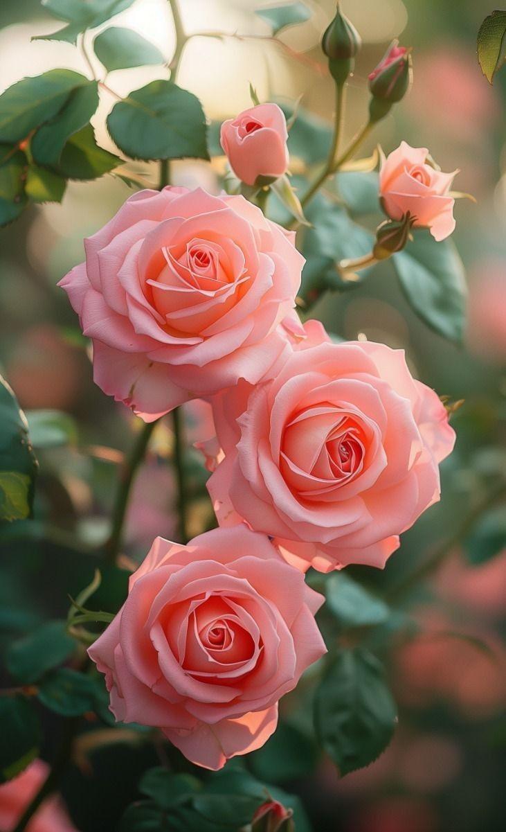 Sunset Serenade Petal Melody Cluster